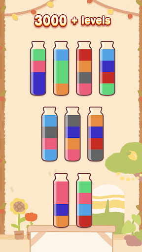 Android application Water Sort Space screenshort
