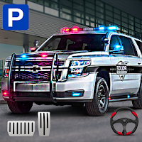 Modern Police Car Parking Sim