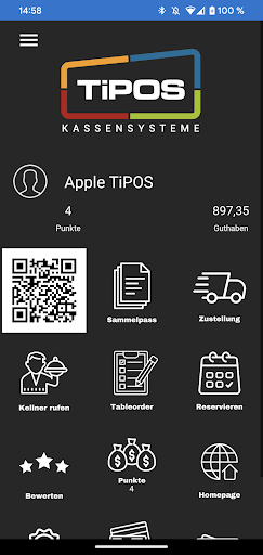 Android application TiPOS BonusApp screenshort