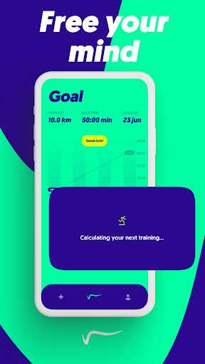 Vortza - Running Training App Screen 2