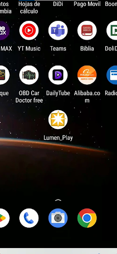 Android application Lumen_Play screenshort