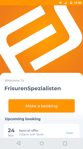 Android application FS - Deine Friseur-App screenshort