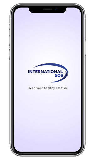Android application International SOS Wellbeing screenshort