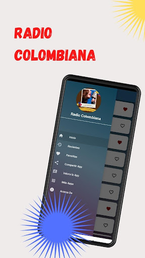 Android application Radio Colombiana screenshort