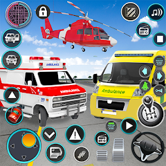 Heli Ambulance Simulator Game Download gratis mod apk versi terbaru