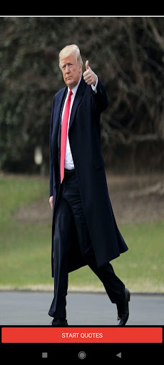 Android application Donald Trump Quotes screenshort