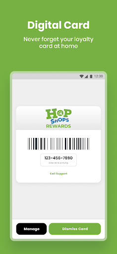 Screenshot of HOP Shops