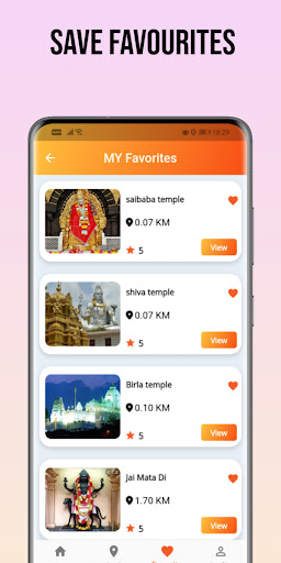 Android application Mydivinepuja screenshort