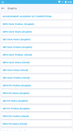 ACHIEVEMENT ACADEMY OF COMPETI Screen 2