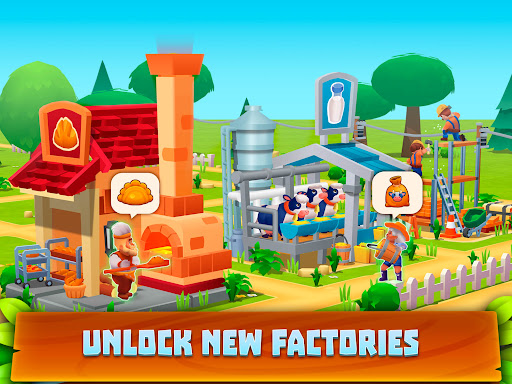 Supermarket Village—Farm Town - Simulation - games