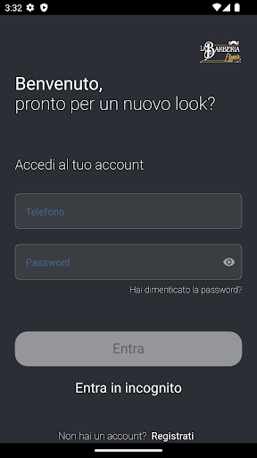 Android application La Barberia Lima Italia screenshort