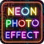 Neon Light Photo Effect  Icon