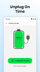 Full Battery 100% Alarm