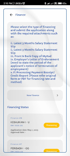 myKOPJCORP Screen 2