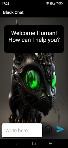 BlackChat Screen 2