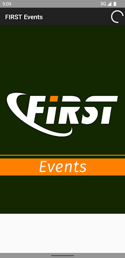 Android application FIRST Events screenshort