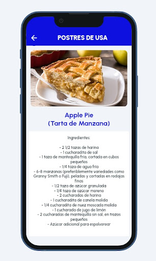 Postres USA Screen 2