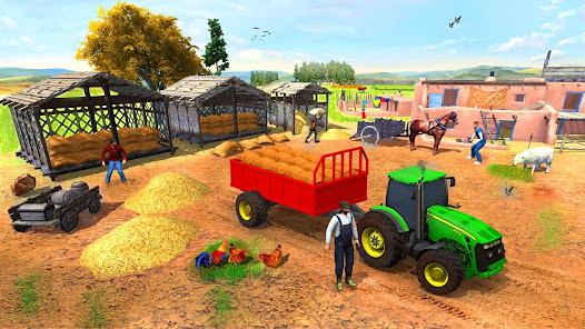 Screenshot 4 Farming Games - Tractor Game android