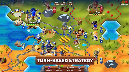 Hexapolis Civilization 4X hex v0.3.7 Mod Apk (Free Shopping/Unlocked) Free For Android 2