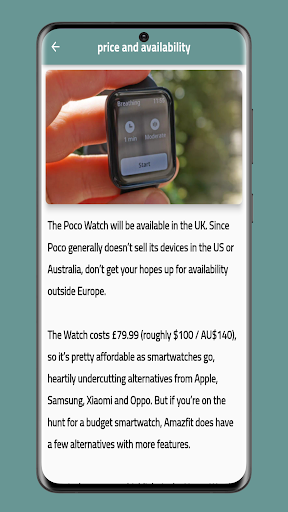 Poco Watch Guide Screen 2