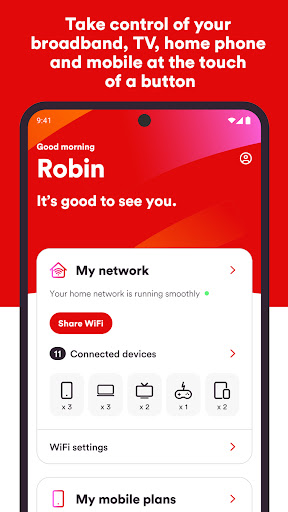 Android application My Virgin Media screenshort