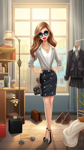 Android application Fashion Game - Dress Up Game screenshort