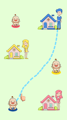 Home Rush: Draw to Love - Screenshot 1