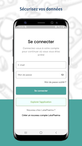Android application LukaPharma screenshort