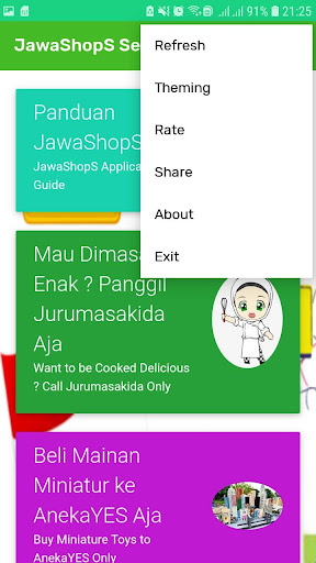 JawaShopS - Online Shopping Am Screen 2
