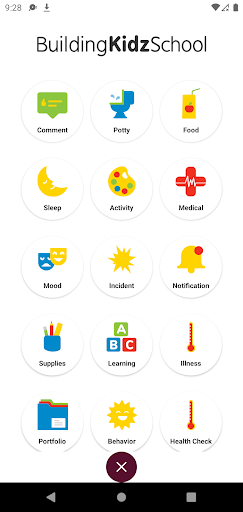 Android application Building Kidz Connect screenshort
