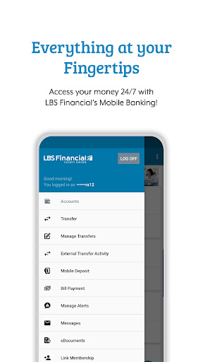 LBS Financial Credit Union Screen 3