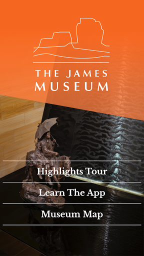Android application The James Museum Mobile Tour screenshort