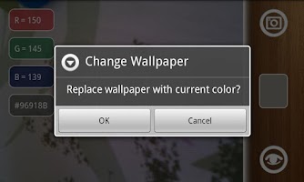 screenshot of ColorMeter - color picker RGB