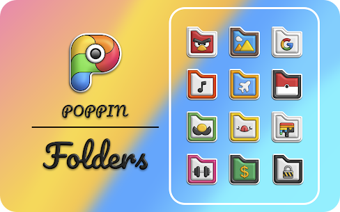Poppin icon pack 4