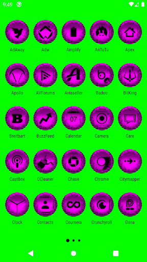 Pink Icon Pack Style 5 Screen 2