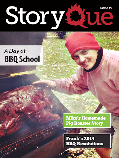 Android application StoryQue: Barbecue Magazine screenshort