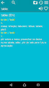 English Portuguese Dict Free Screenshot