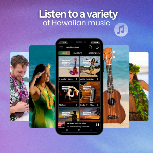 Hawaiian Music App Screen 2
