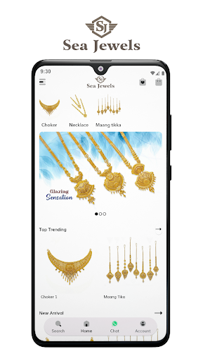 Android application Sea Jewels screenshort