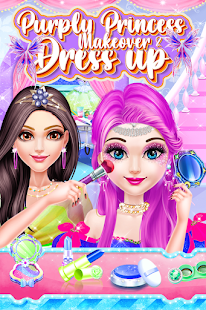 Purply Princess Makeover & Dress up: Makeup Salon 1.2 APK screenshots 24