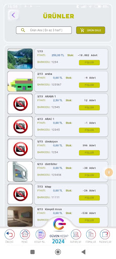 Güven Hesap Gelir Gider Takibi