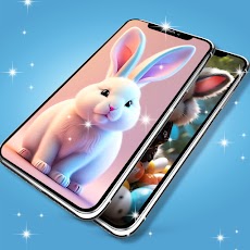Cute bunny live wallpaperのおすすめ画像3