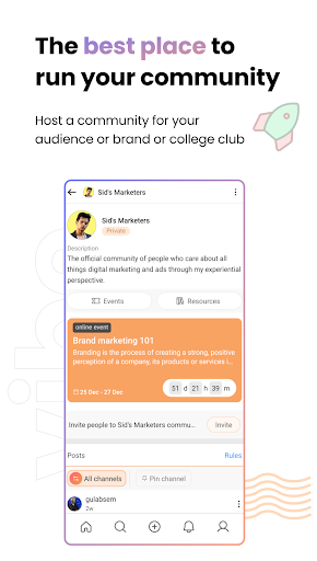 Wylo: communities and events Screen 3