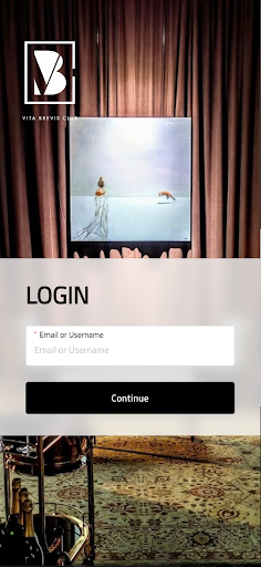 Android application Vita Brevis Club screenshort