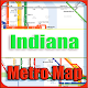 Indiana USA Metro Map Offline Скачать для Windows