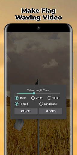 Scotland Flag Live Wallpaper screenshot 4