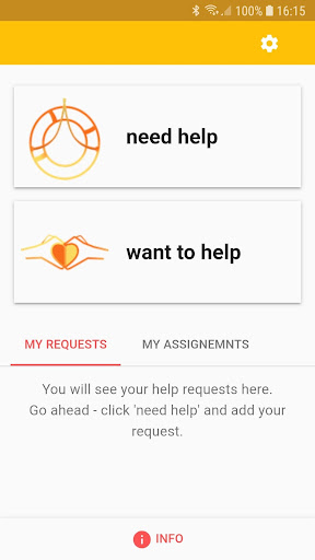 Android application POMOCtu screenshort
