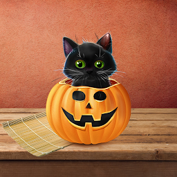 Image de l'icône Cute Halloween Live Wallpaper