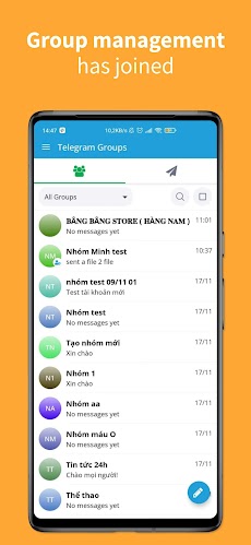 Telegram Search Join Groupのおすすめ画像1