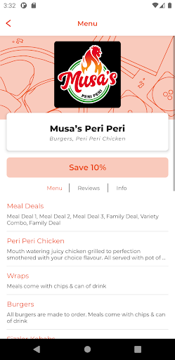 Musas Peri Peri NG17 Screen 2